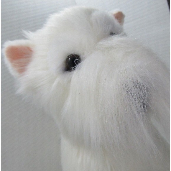 E & J CLASSICS Sitting WEST HIGHLAND TERRIER WHITE DOG 15" Realistic Westie - Picture 3 of 9